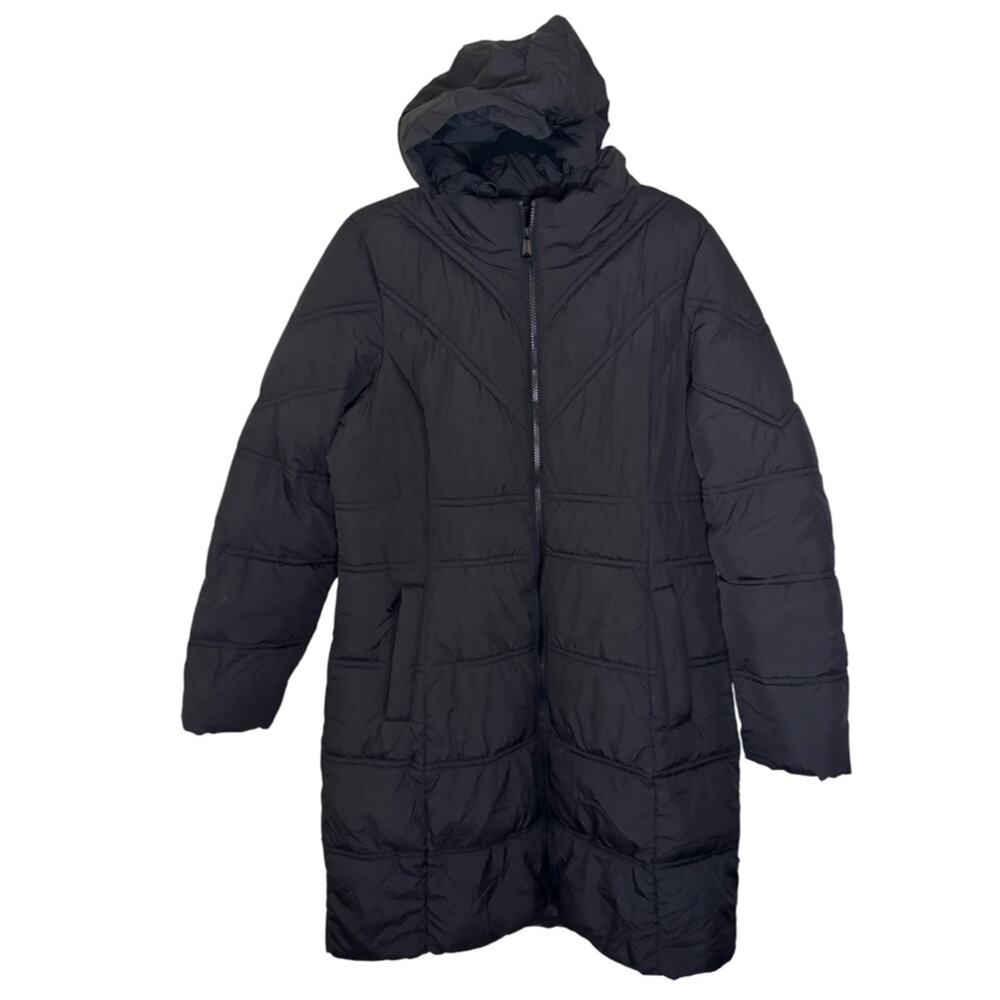 Bernardo Neoprene Combo Packable Jacket - Black Size L